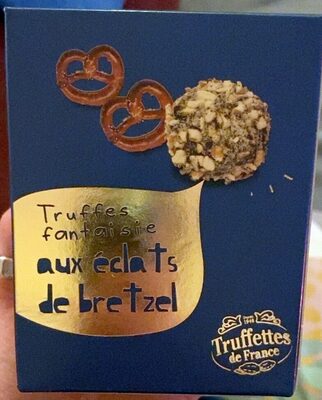 Truffes fantaisie aux éclats de bretzel