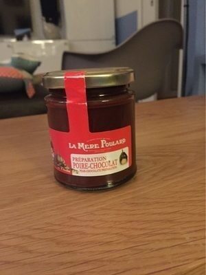 Préparation poire-chocolat