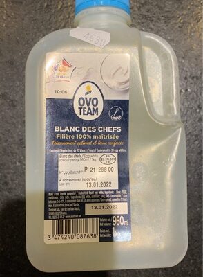 Blanc D'oeuf Liquide Pâtissier "Le Blanc Des Chefs