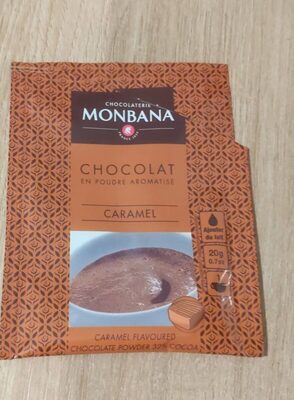 Chocolate en poudre aromatisé Caramel Monbana
