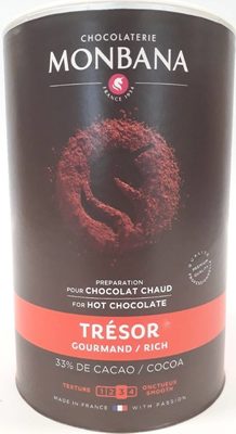 Chocolat en poudre Trésor 1 kg