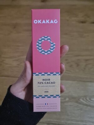 Chocolat Noir cacao 72%