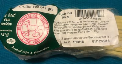 Crottin de chevre sec