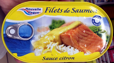 Filets de Saumon sauce Citron front packaging