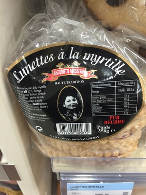 Lunettes à la myrtille