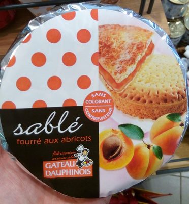 Sablé fourré aux abricots