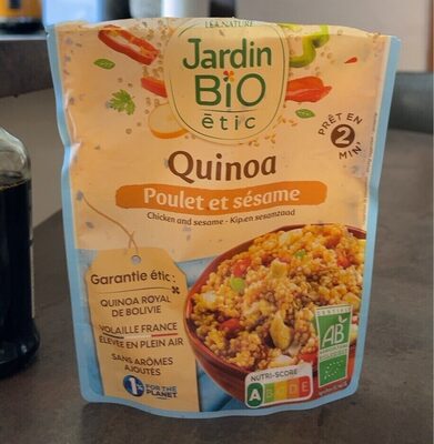 quinoa poulet et sesame