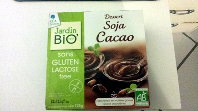 Dessert Soja Cacao front packaging