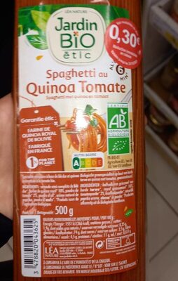 Spaghetti au quinoa tomate