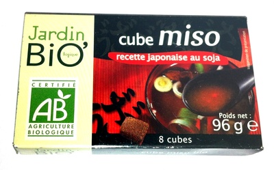 Cube miso recette japonaise au soja