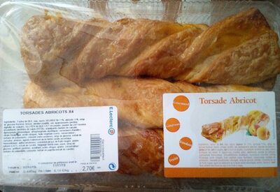 Torsades Abricots x4