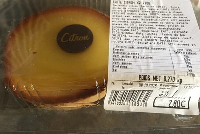 Tarte au citron
