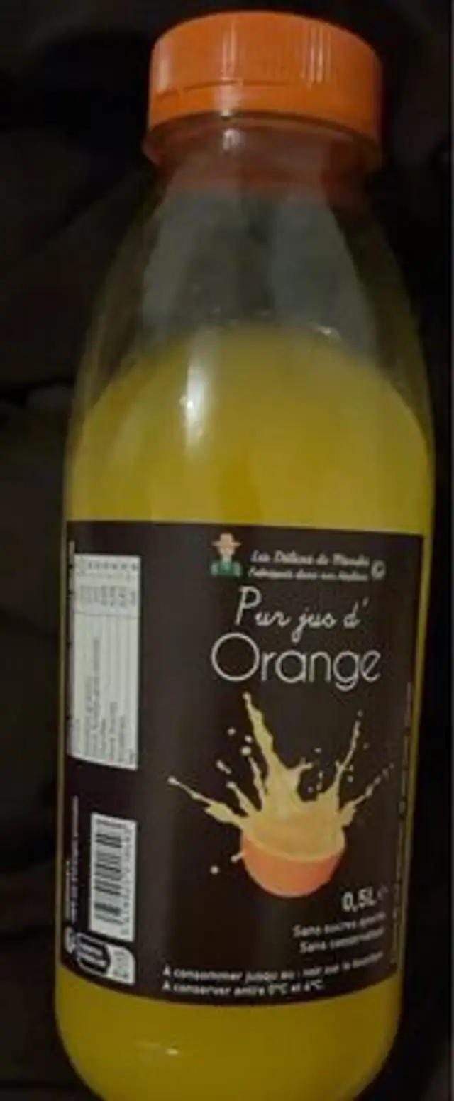Pur Jus d'Orange front packaging