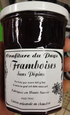 Framboises sans pépins