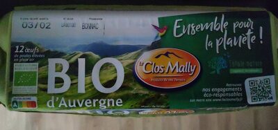 Oeuf bio d'Auvergne