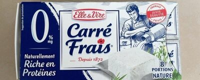 Carré frais 0% mg