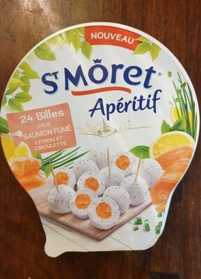 St moret apéritif saumon fumé