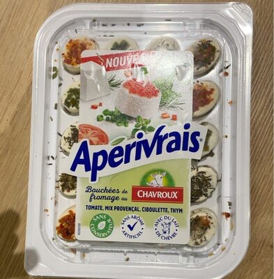 Bouchées de fromage au tomate, mix provençal, ciboulette, thym