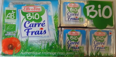 Carré frais front packaging