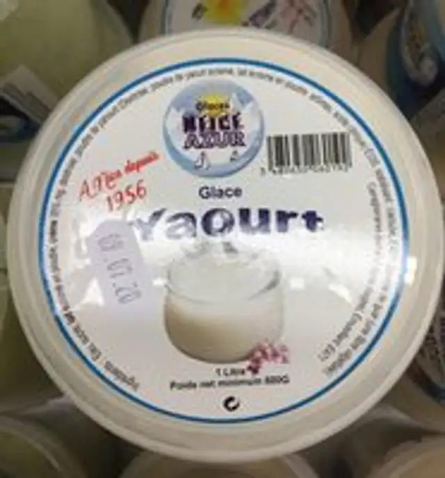 Glace au yaourt