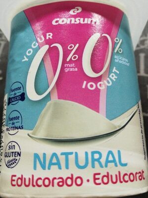 Yogur natural edulcorado