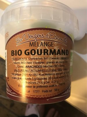 Melange bio gourmand