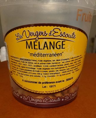 Mélange "méditerranéen" front packaging
