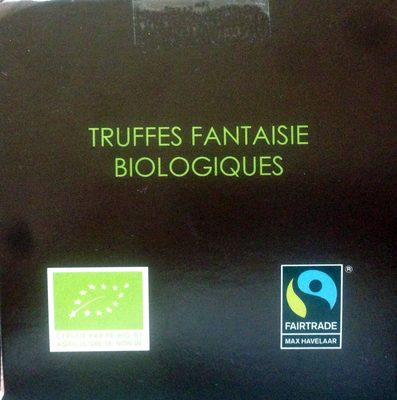 Truffes fantaisie biologiques