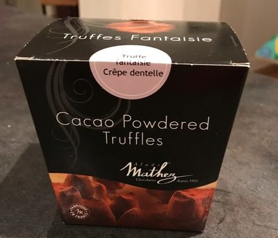 Truffes Fantaisie Crêpe Dentelle front packaging