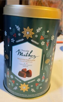 Truffe fantaisie aux eclats caramel