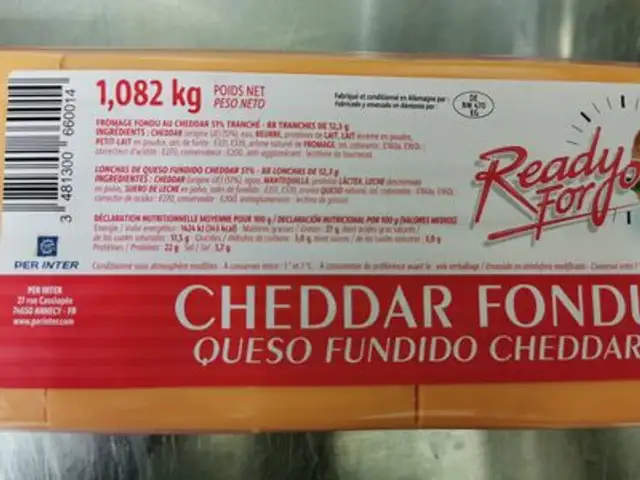 cheddar fondu ingredients label