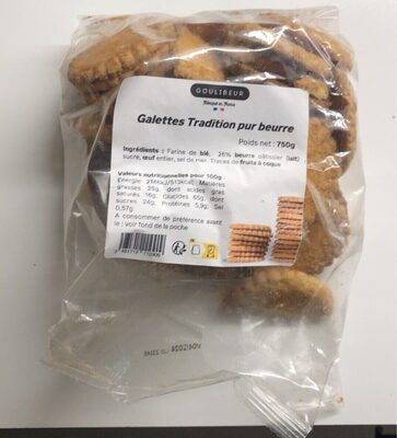 Galettes tradition pur beurre