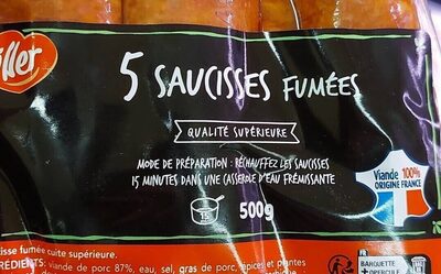 Saucisses fumees
