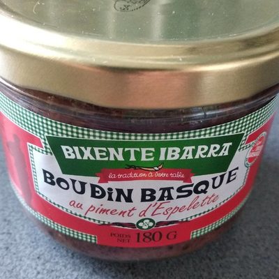 Boudin Basque au piment d'Espelette