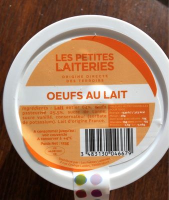 Oeufs au lait