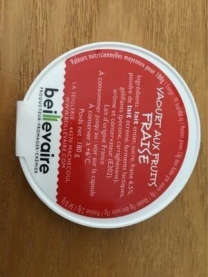 Yaourt aux fruits - Fraise