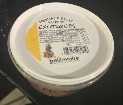 Fromage frais aux fruits exotiques