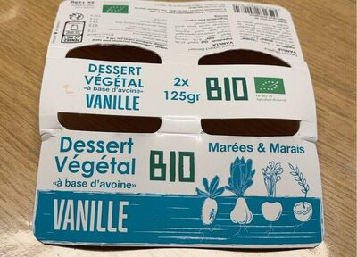 Dessert Végétal vanille