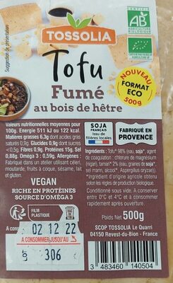 Tofu fumé