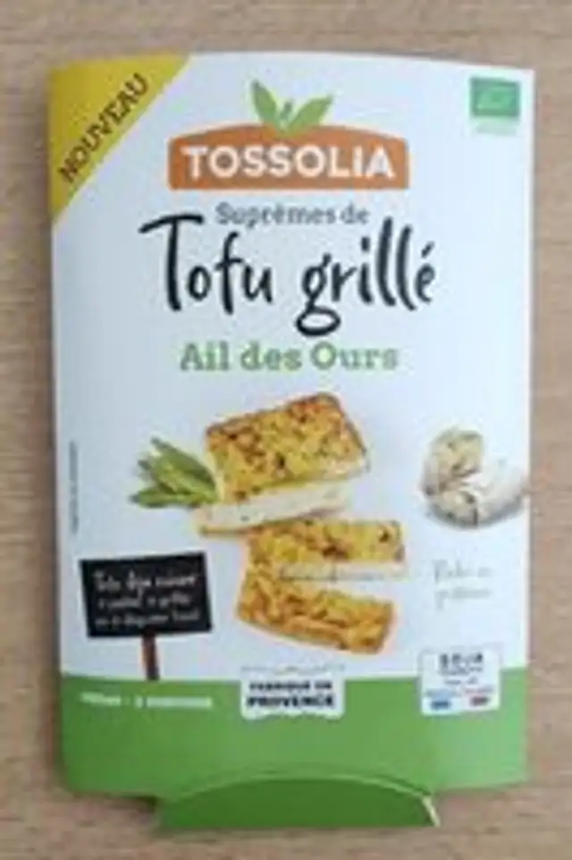 Tofu grillé à l’ail des ours