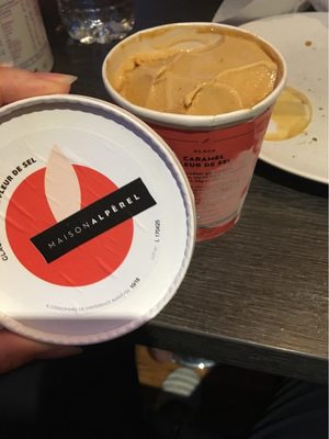 Glace caramel front packaging