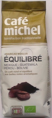 Arabicas moulus Equilibré front packaging