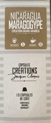 Capsules créations jacques chapuis