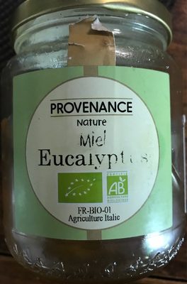 Miel Eucalyptus front packaging