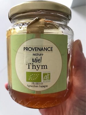 Miel De Thym front packaging