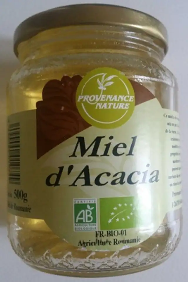 Miel d'Acacia front packaging
