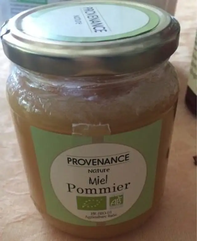 Miel pommier d'Italie front packaging