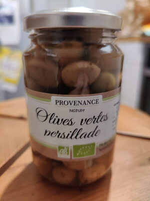 Olives vertes persillade