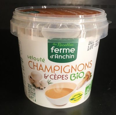 velouté champignons front packaging