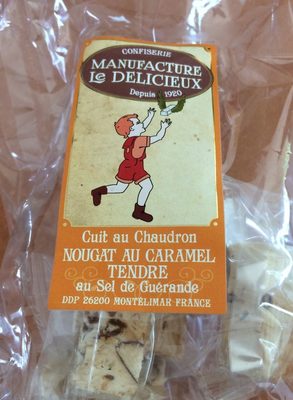 Nougat au caramel tendre